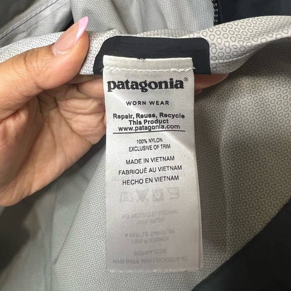 Patagonia Women's Medium Re-Tool Snap-T Pullover Jacket Fleece White M - Picture 7 of 7